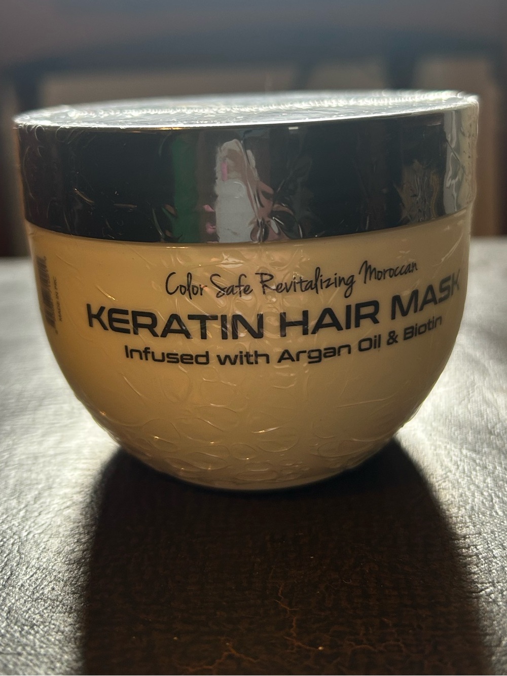 Straight Ahead Keratin Hair Mask Infused with Argan Oil & Biotin